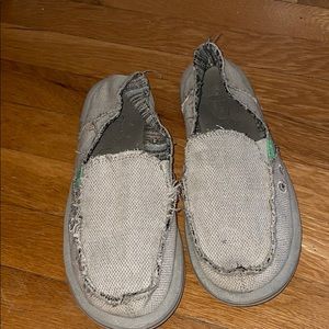 Sanuk slip ons